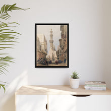 Bullack Cairo illustration by David Roberts (1796–1864) - Canvas Wall Art
