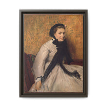 Portrait of a Woman in Gray (ca. 1685) by Edgar Degas - NOMADEN ART GALLERY