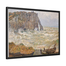 Claude Monet's Stormy Sea in Étretat (1883) - NOMADEN ART GALLERY