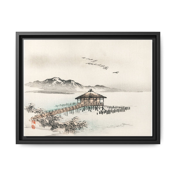 Cottage by the sea by Kōno Bairei (1844-1895) - NOMADEN ART GALLERY
