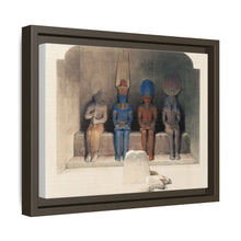 Sanctuary of the Temple of Aboo Simbel Nubia illustration by David Roberts (1796–1864)