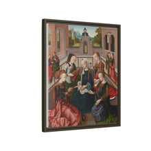The Virgin and Child with Four Holy Virgins (c. 1495 - c. 1500) by Master of the Virgo inter Virgines