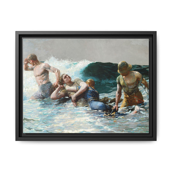 Undertow (1886) by Winslow Homer - NOMADEN ART GALLERY