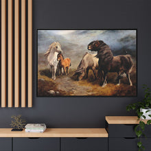 Fine Horse Pulling Golden Sleigh