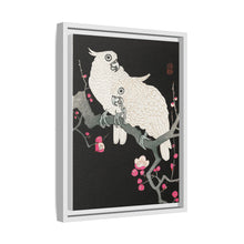 Two cockatoo and plum blossom (1925 - 1936) by Ohara Koson