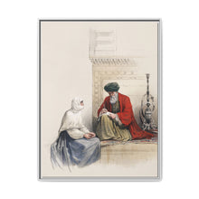 The letter writer in Cairo illustration by David Roberts (1796–1864) - NOMADEN ART GALLERY