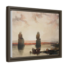 Statues of Memnon at Thebes during the inundation illustration by David Roberts (1796–1864)