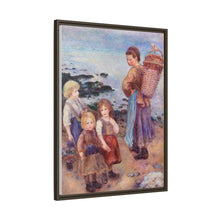 Mussel-Fishers at Berneval (Pêcheuses de moules à Berneval, côte normand) (1879) by Pierre-Auguste Renoir