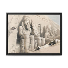 The Great Temple of Aboo Simble Nubia illustration by David Roberts (1796–1864) - NOMADEN ART GALLERY