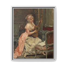 Woman with a Guitar (c. 1870) by Raimundo de Madrazo y Garreta - NOMADEN ART GALLERY