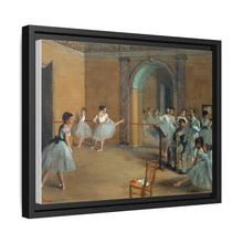 Edgar Degas's The Dance Foyer at the Opera on the rue Le Peletier (1872)
