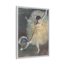 Fin de arabesco (1876) de Edgar Degas 