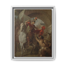 Saint Martin Sharing his Coat with a Beggar by Louis Galloche - NOMADEN ART GALLERY