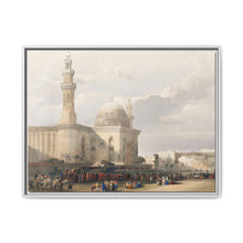 Mosque of Sultan Hassan from the Great Square of the Rumeyleh illustration by David Roberts (1796–1864) - NOMADEN ART GALLERY
