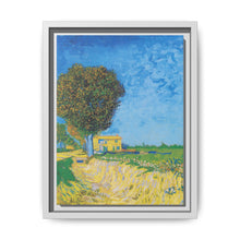 Vincent van Gogh's Avenue at Arles with houses (1888) - NOMADEN ART GALLERY