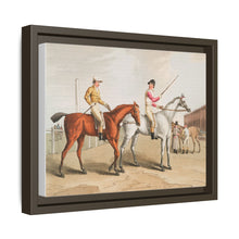 Illustration of jockies from The Costume of Yorkshire (1814) by George Walker