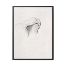 The Hand of Poussin, After Ingres (ca. 1875–1877) by Georges Seurat - NOMADEN ART GALLERY