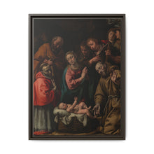Adoration of the Shepherds with Saints Francis and Saint Carlo Borromeo by Antonio d Enrico called Tanzio da Varallo - NOMADEN ART GALLERY