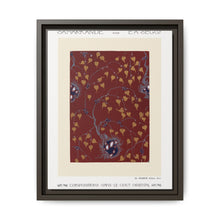 Art Nouveau Flower pattern pochoir print in oriental style. Original from our own 1914 edition of Samarkande - NOMADEN ART GALLERY