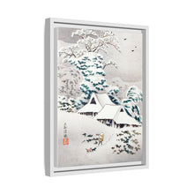 Sawatari in Snow (1936) print in high resolution by Hiroaki Takahashi
