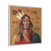 Indian chief portrait illustration