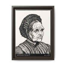 Portrait of Laren farmer's wife named Lysemeut (1916) by Julie de Graag - NOMADEN ART GALLERY