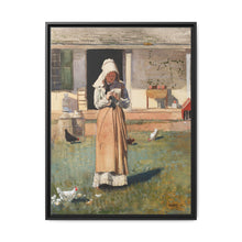 A Sick Chicken (1874) by Winslow Homer - NOMADEN ART GALLERY