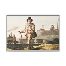 Illustration of the collier from The Costume of Yorkshire (1814) by George Walker - NOMADEN ART GALLERY