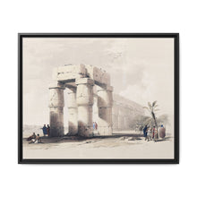 Luxor in upper of Egypt illustration by David Roberts (1796–1864). - NOMADEN ART GALLERY