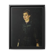 Inger in Black (1884) by Edvard Munch - NOMADEN ART GALLERY
