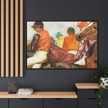 The Jockeys (ca. 1882) by Edgar Degas