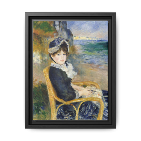 By the Seashore (1883) by Pierre-Auguste Renoir - NOMADEN ART GALLERY