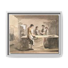 Illustration of the cloth dresser from The Costume of Yorkshire (1814) by George Walker - NOMADEN ART GALLERY