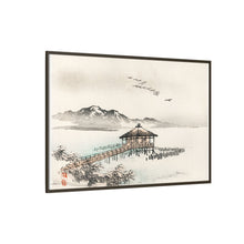 Cottage by the sea by Kōno Bairei (1844-1895)
