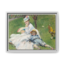 Pierre-Auguste Renoir's Madame Monet and Her Son (1874) - NOMADEN ART GALLERY