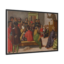 A Franciscan Monk Preaching (ca. 1515-1525 (Renaissance) by School of the Romagna