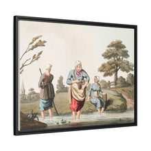 Illustration of leech finders from The Costume of Yorkshire (1814) by George Walker
