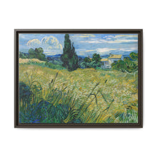 Vincent van Gogh's Green Wheat Field with Cypress (1889) - NOMADEN ART GALLERY