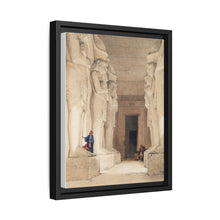 Excavated Temple of Gyrshe (Gerf Hussein) Nubia illustration by David Roberts (1796–1864) - NOMADEN ART GALLERY