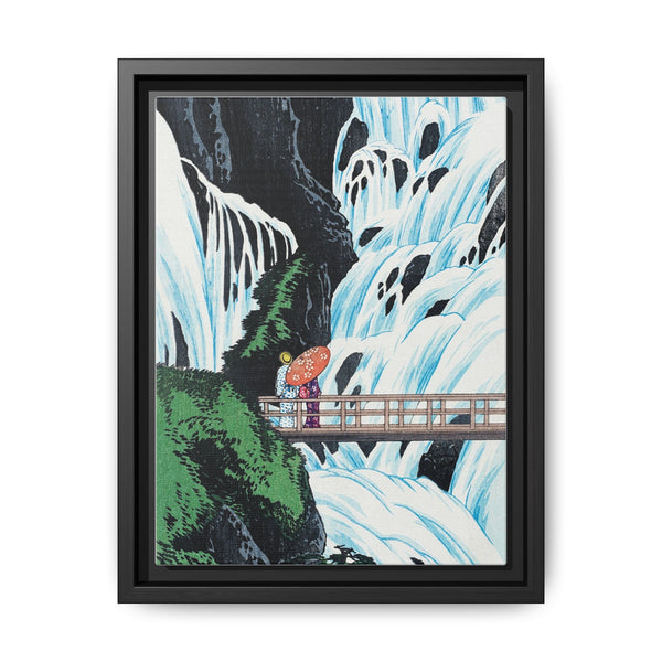 Shiragumo Waterfall of Nikkō (1910) print in high resolution by Hiroaki Takahashi. - NOMADEN ART GALLERY