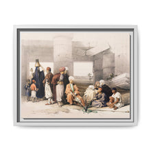 Entrance of the Temple of Amun Thebes illustration by David Roberts (1796–1864) - NOMADEN ART GALLERY