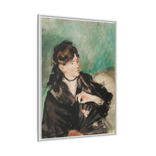 Retrato de Berthe Morisot con un abanico (1874) de Édouard Manet.