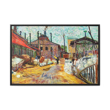 The Factory (1887) by Vincent Van Gogh - Timeless Wall Art Canvas - NOMADEN ART GALLERY