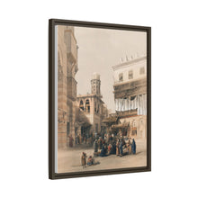 Bazaar of the coppersmiths Cairo illustration by David Roberts (1796–1864)