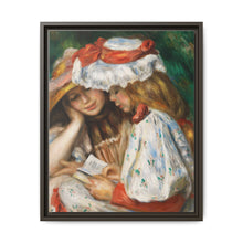 Two Girls Reading (c. 1890–1891) by Pierre-Auguste Renoir - NOMADEN ART GALLERY