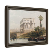 The hypaethral temple at Philae called the Bed of Pharaoh illustration by David Roberts (1796–1864)