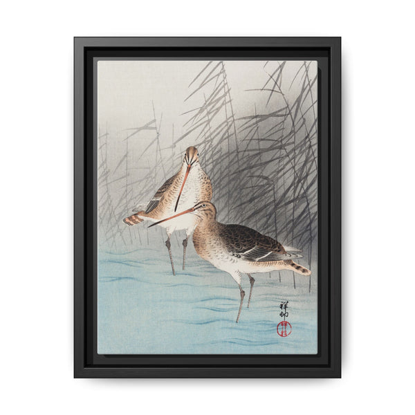 Two bar-tailed godwits (1926) by Ohara Koson