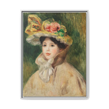 Woman with Capeline (Femme Ã la capeline) (early 1890s) by Pierre-Auguste Renoir - NOMADEN ART GALLERY