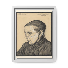 Portret van Dina Klaver (1916) by Julie de Graag - NOMADEN ART GALLERY
