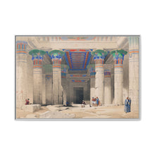 Grand Portico of the Temple of Philae Nubia illustration by David Roberts (1796–1864) - NOMADEN ART GALLERY